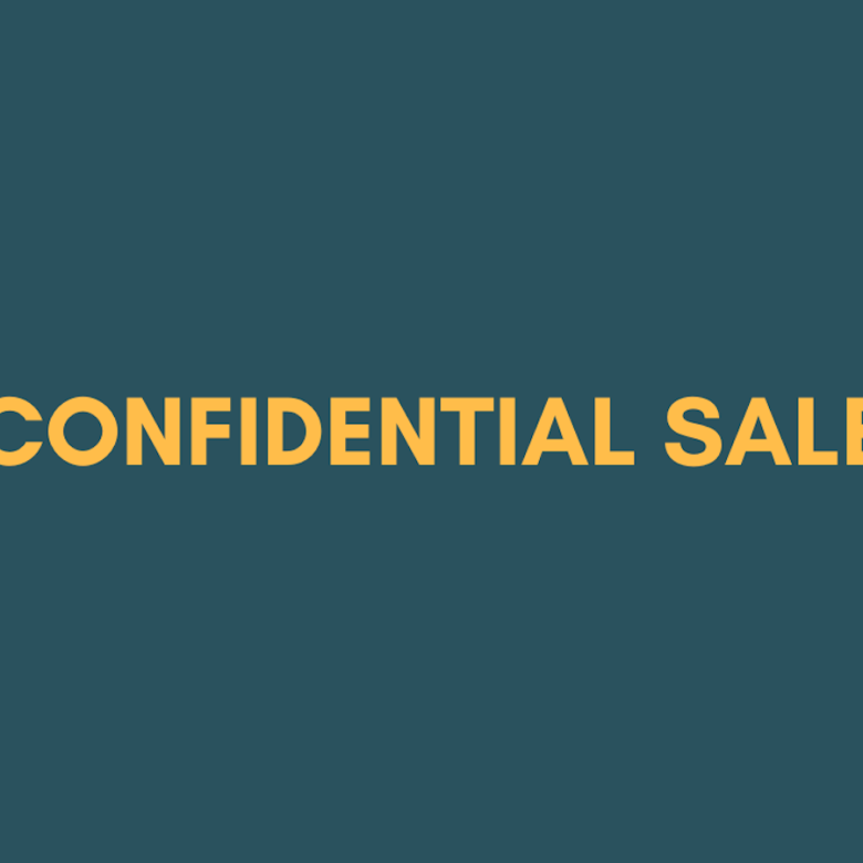Confidential sale